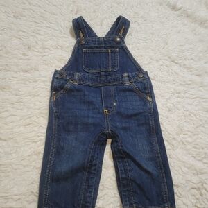 Denim blues jeans overall bib